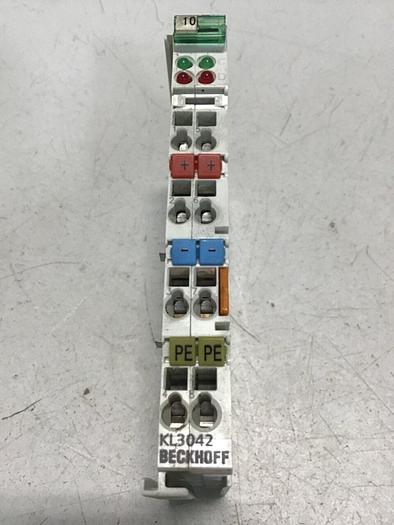 Used BECKHOFF Input Module KL3042 #125265