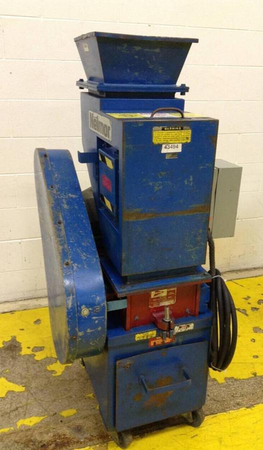 Used NELMOR 3 HP Grinder / Granulator G810LS 3 HP USED