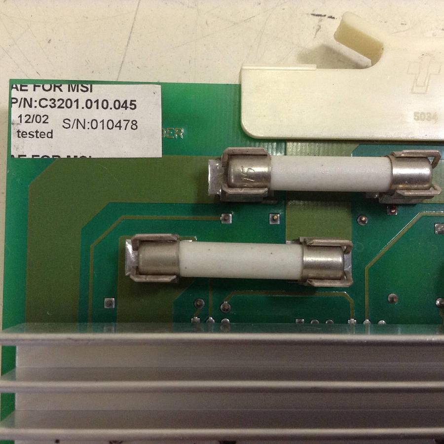Used AMERICAN MSI Control Board C3201.010.045 Used