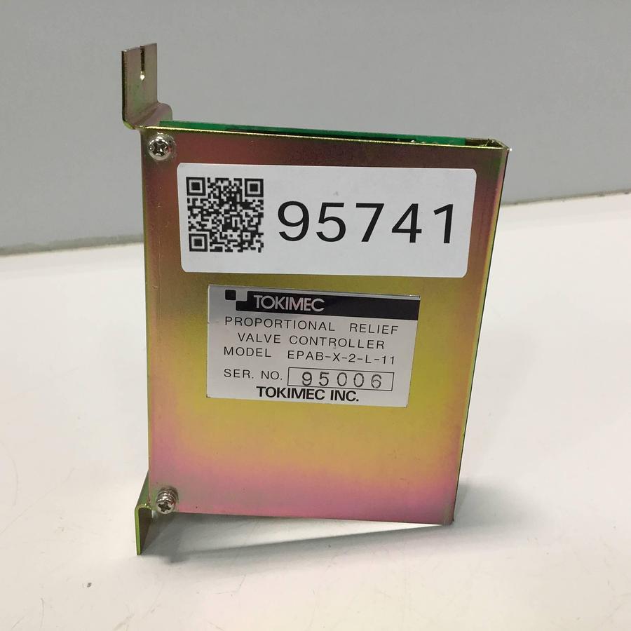 Used TOKIMEC Proportional Relief Valve Controller EPAB-X-2-L-11 Used