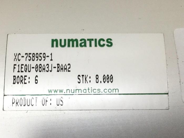 Used NUMATICS Cylinder XC-758959-1 #108122