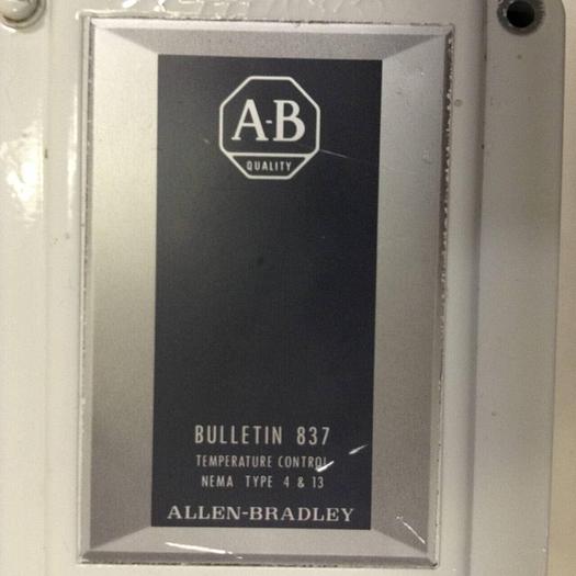 Used ALLEN BRADLEY Temperature Control 837-A4 SER A #87499