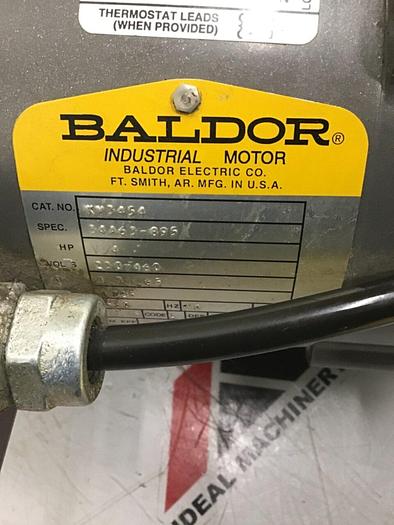 Used BALDOR .25 HP Motor KM3454 #134827