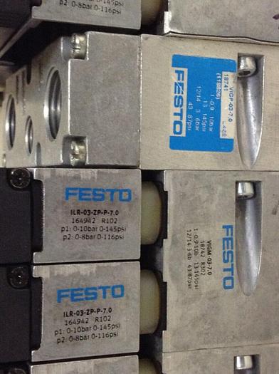 Used FESTO Control Block w/ Valves IFB8-03 #70458