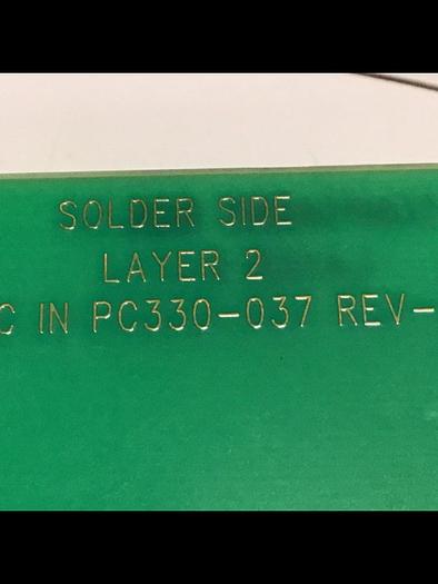 Used VAN DORN DC Input Board 330037 PC330-037 Used