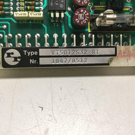 Used REXROTH Amplifier Board VT5012 S32 R1 #96123
