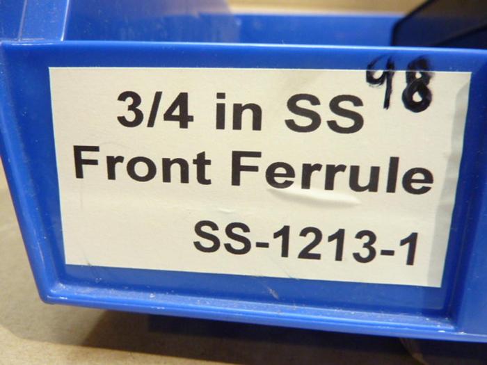 SWAGELOK Front Ferrule SS-1213-1 #40411 SCRAPPED / DNL