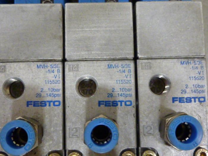 Used FESTO Control Block / Valve Terminal IFB8-02 #52745
