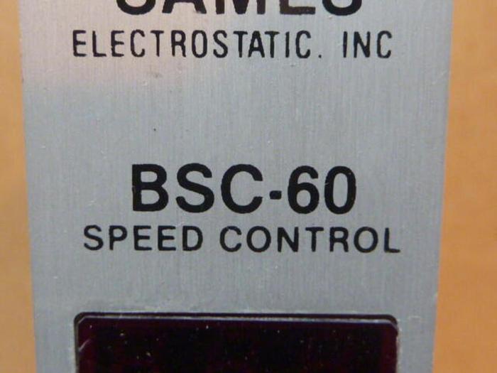 Used SAMES ELECTROSTATIC Speed Control Board 63-0525-00 #31876