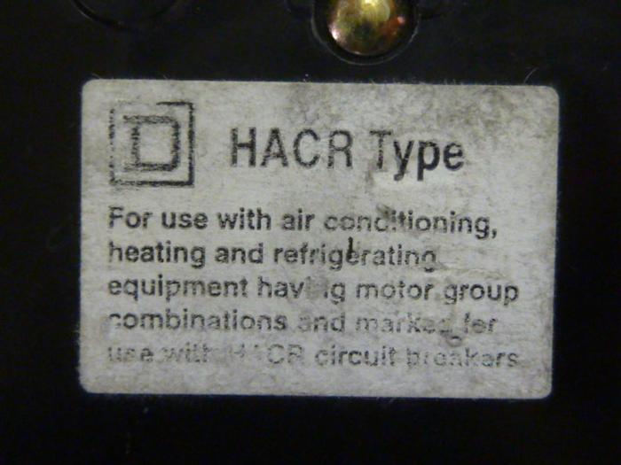 Used SQUARE D 40 Amp Circuit Breaker QO240 #64286