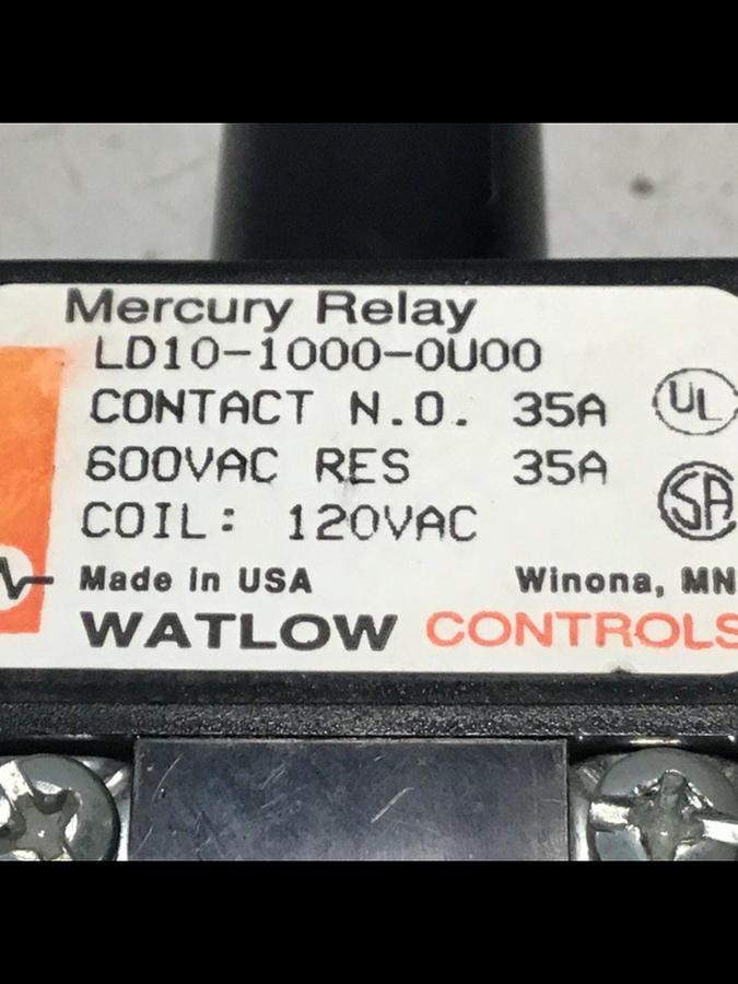 Used WATLOW Contactor Relay LD10-1000-0U00 USED