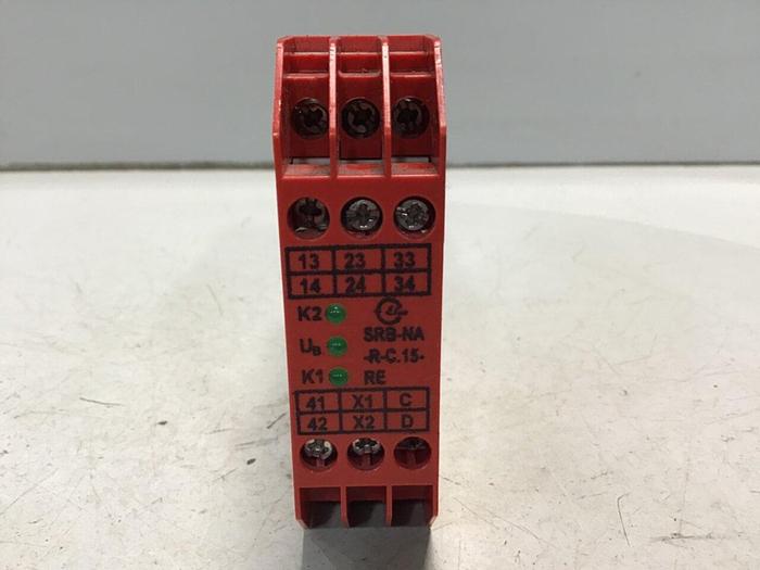 Used ELAN Safety Relay SRB-NA-R-C15-RE-24V #129306