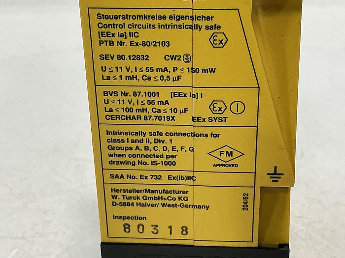 Used TURCK MS1-22 EXO-R