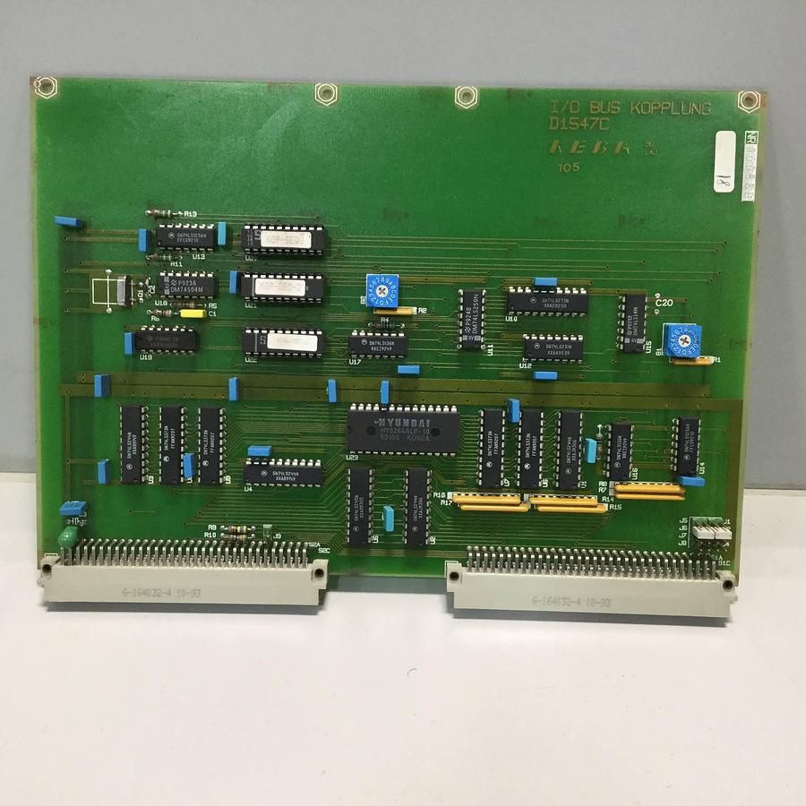 Used KEBA Circuit Board / Engel I/O BUS KOPPLUNG D1547C Used