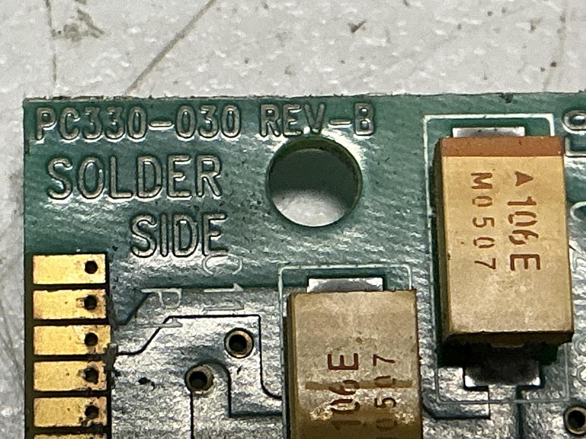 Used VAN DORN 330025 REV-C