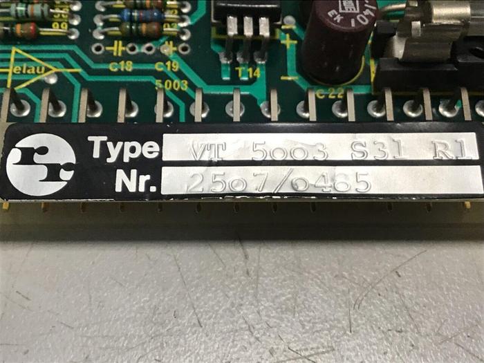 Used REXROTH Proportional Amplifier Board VT5003 S31 R1 #134871