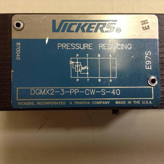 Used VICKERS Pressure Reducing Valve DGMX2-3-PP-CW-S-40 #87686