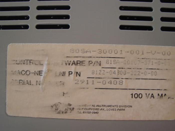 Used BARBER COLMAN Network Module 80SA-30001-001-V-00 Used