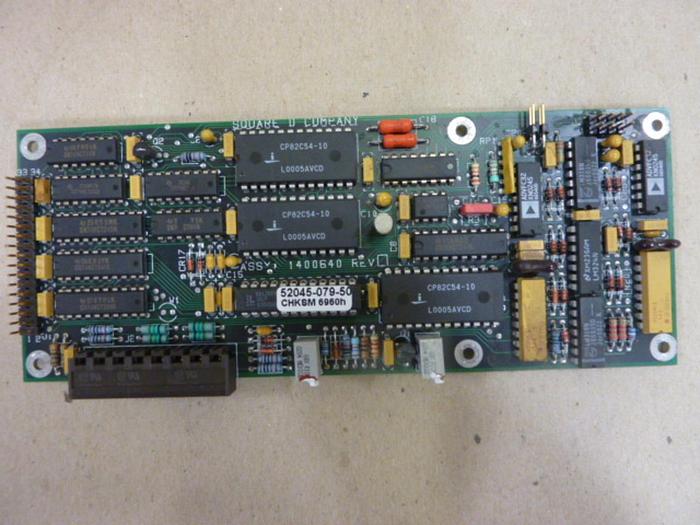 Used SQUARE D Circuit Board 1400640 #47080