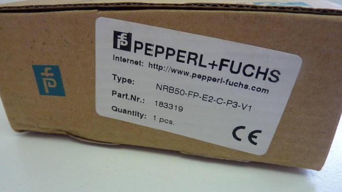 Used PEPPERL & FUCHS Inductive Sensor NRB50-FP-E2-C Used