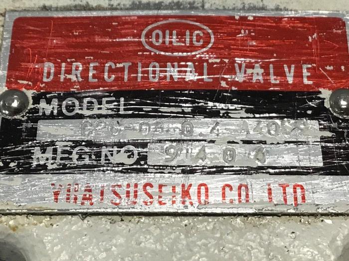 Used YUATSU SEIKO Valve C2G0304A4059 #129700