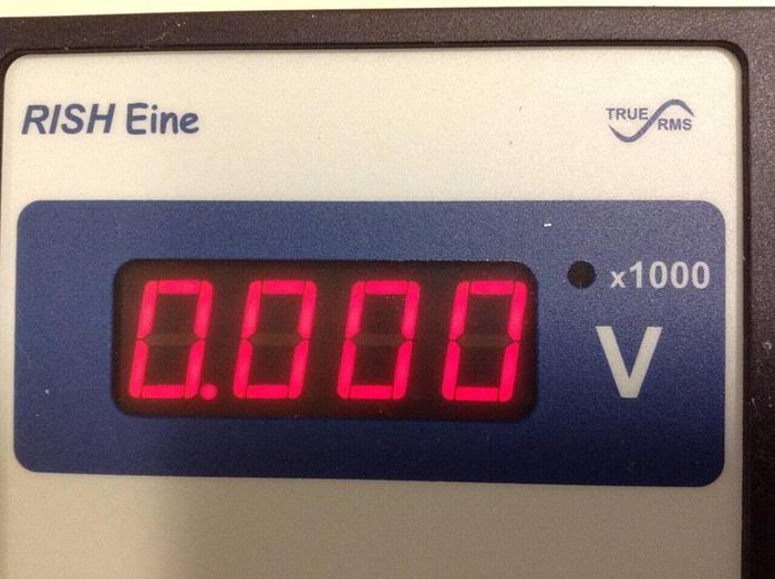 Used RISHABH Digital Panel Meter RISH EINE V #86282