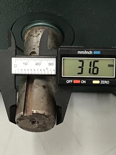 Used BALDOR .5 HP Industrial Motor w/Gear Box P56H1590 Used