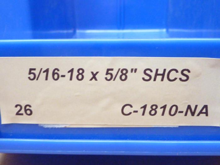 U-C COMPONENTS Socket Head Cap Screw C-1810-NA #41230 DNL SCRAPPED
