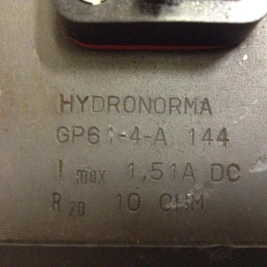 Used HYDRONORMA Valve GP61-4-A 144 #87439