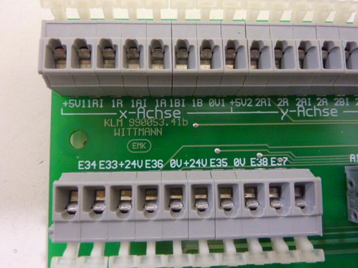 Used WITTMANN Circuit Board KLM 990053.41B #63273