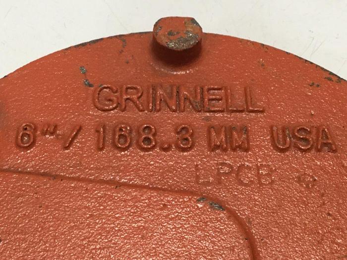 Used GRINNELL Cap Cast Pipe Fitting FIG 260 #110531