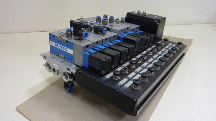Used FESTO Control Block / Valve Terminal IFB8-02 #52722