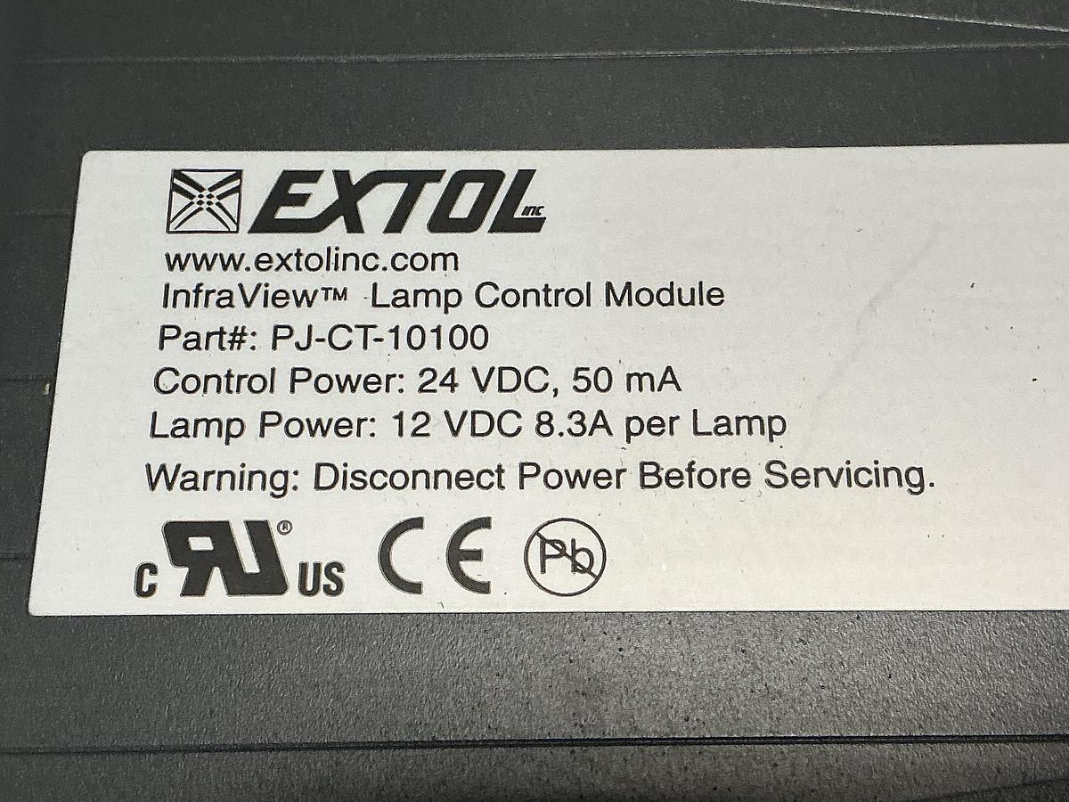 Used EXTOL PJ-CT-10100
