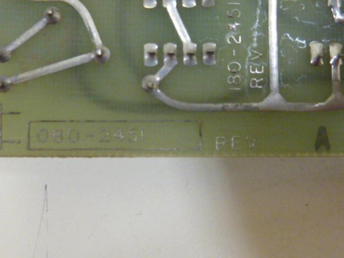 Used SCI Circuit Board 080-2451 REV A #54234