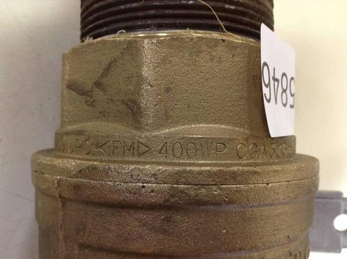 Used RUB INC 2" Ball Valve PN40 MS58 #75846