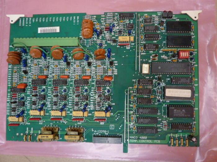 Used BARBER COLMAN Temperature Control PC Board A-13398-1 #37595