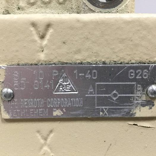 Used REXROTH Valve SL 10 PA 1-40 #90576