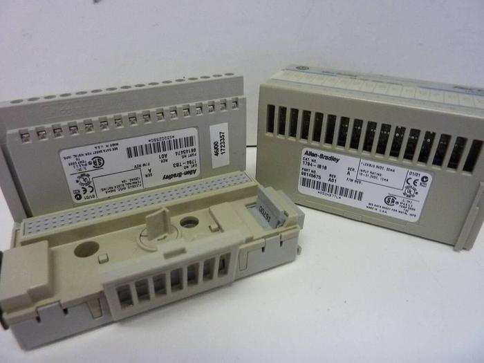 Used ALLEN BRADLEY Input Module 1794-IB16 SER A #49472