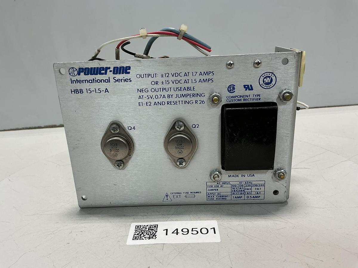 Used POWER - ONE HBB 15-1.5-A