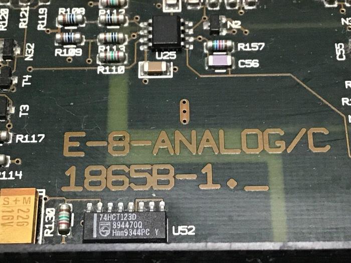 Used KEBA Engel 18658-1 Circuit Board E-8-ANALOG/C 1865B-1 Used