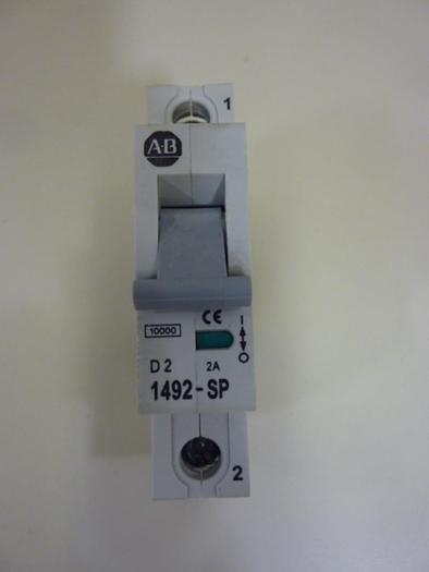 Used ALLEN BRADLEY 2 Amp Circuit Breaker 1492-SP1D020 SER C #55555