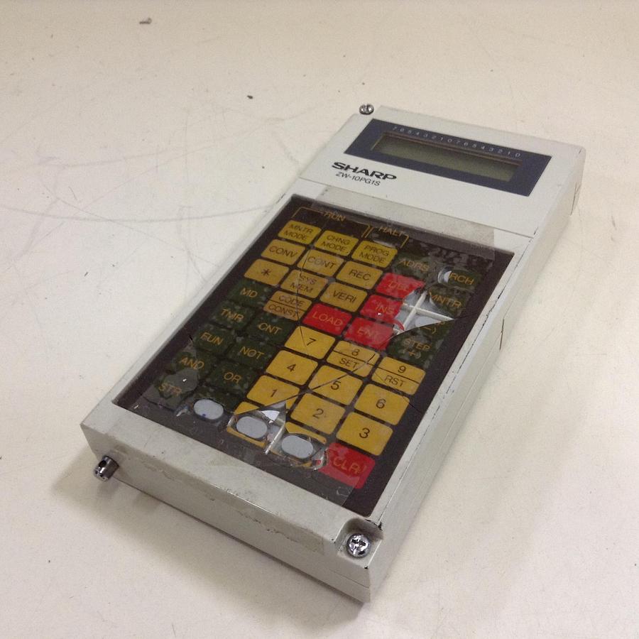 Used SHARP Hand Held Programmer ZW-10PG1S USED