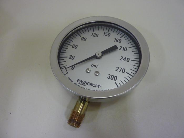 ASHCROFT Industrial Duralife Gauge 35-1009-AW-02L #57648