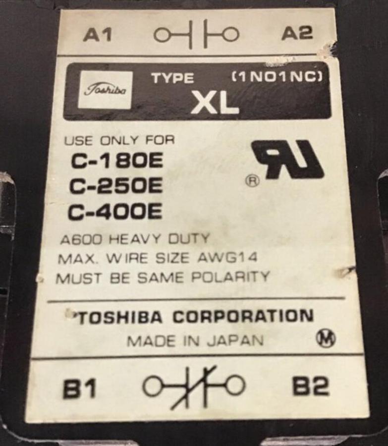 Used TOSHIBA Magnetic Contactor C-180E Used