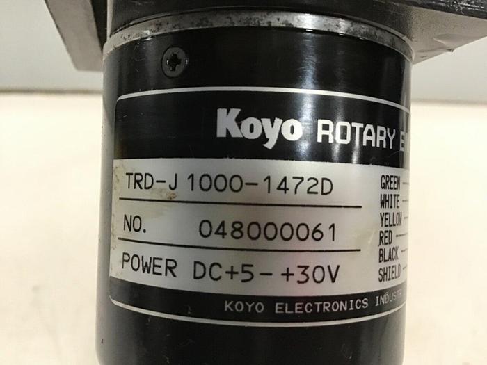 Used KOYO Rotary Encoder TRD-J1000-1472D #139707