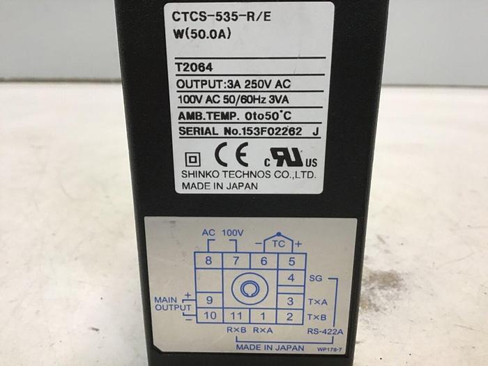 Used SHINKO Temperature Control CTCS-435-C/ES #141876