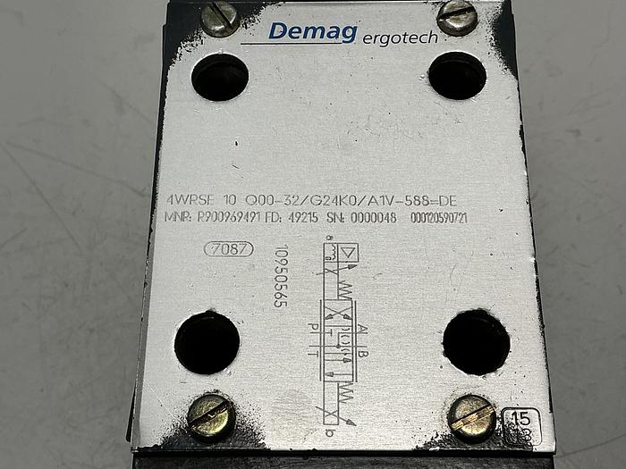 Used DEMAG ERGOTECH 4WRSE 10 Q00-32/G24K0/A1V-588-DE