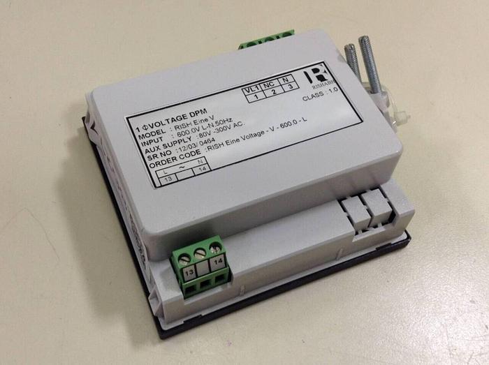 Used RISHABH Digital Panel Meter RISH EINE V #86277