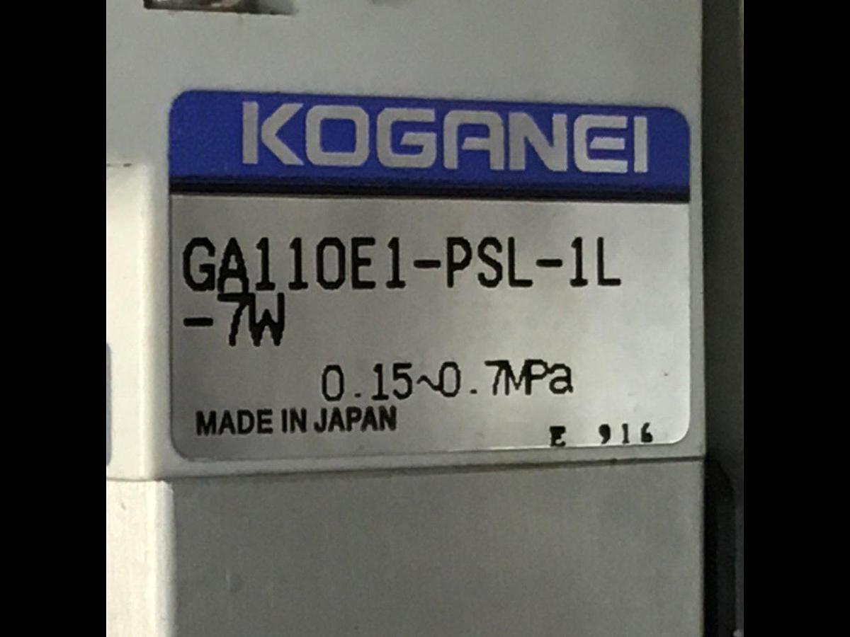 Used KOGANEI Block w/ Valves PBM6P-3W Used #120985