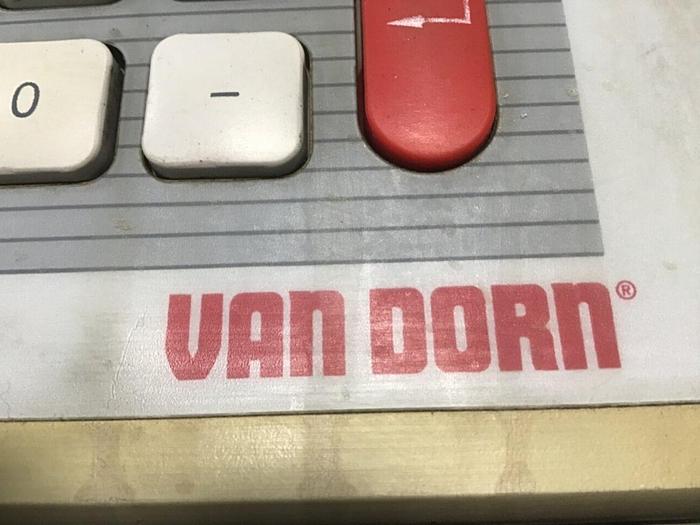 Used VAN DORN Operator Control Station PATHFINDER 2500 Used